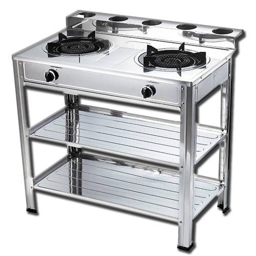 DAWA DOUBLE BURNER STANDING GAS STOVE TP-235